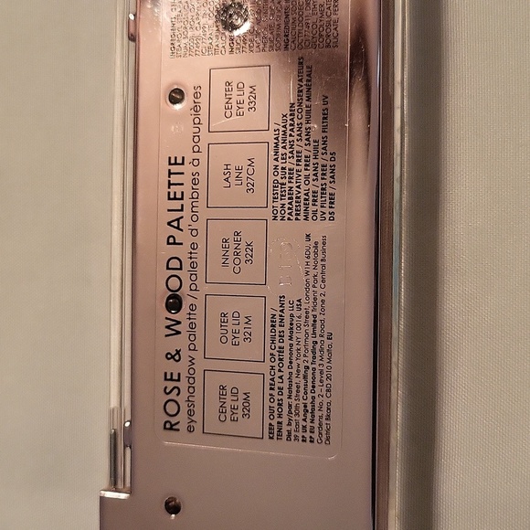 NATASHA DENONA WOOD & ROSE Eyeshadow Palette - Pink and Brown Shades, NIB - Picture 4 of 5